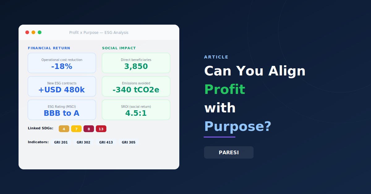 Profit with Purpose